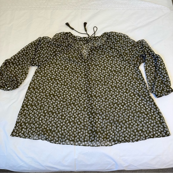 Lane Bryant Sheer Blouse - Picture 6 of 6